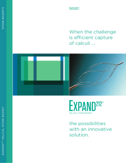 EXPAND212® Helical Stone Basket