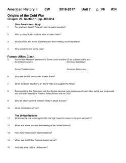 American History II CW 2016-2017 Unit 7 p. 1/6 #34