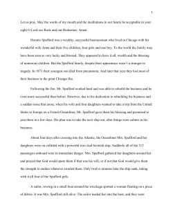 Let us pray. May the words of my mouth and the meditations in our