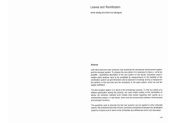 Leaves and Ramification