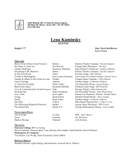 here - LENA KAMINSKY