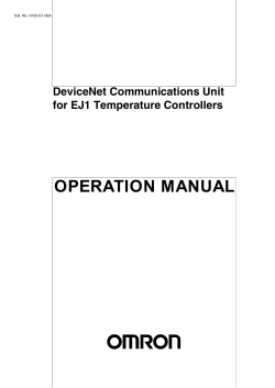 Control Components - Temperature Controllers