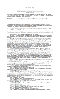 Minutes: Architectural Advisory Committee - 3-28-2017