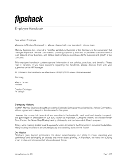 Employee Handbook
