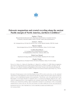 Paleozoic magmatism and crustal recycling along the ancient Pacific
