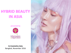 hybrid beauty in asia - in