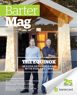 THE EQUINOX - Bartercard