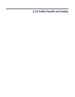 3.12 Public Health and Safety