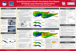 Quantifying Snow Volume Uncertainty from Repeat