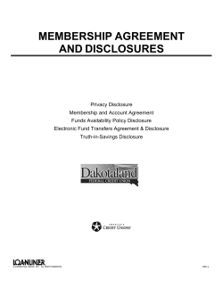 Privacy Policy - Dakotaland Federal Credit Union