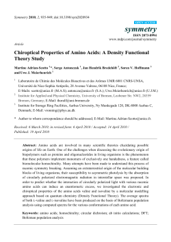 Chiroptical Properties of Amino Acids: A Density Functional Theory