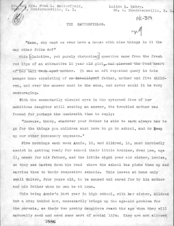 Ir./and Mrs. Fred L. Satterfield, Luline L. Mabry. torft /5