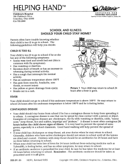 helping hand - North Fork Local Schools