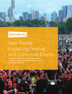 6 New Trends Impacting Festival and Consumer Events