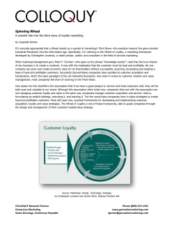 Spinning Wheel - GomezLee Marketing