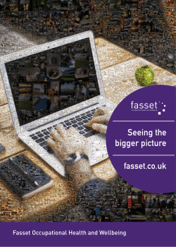 Fasset Occupational Health and Wellbeing