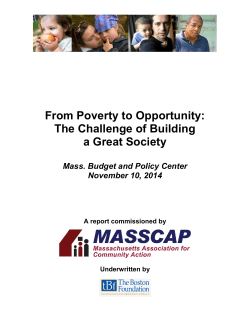 From Poverty to Opportunity: The Challenge of Building a Great