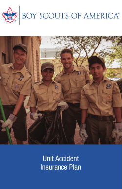 Unit Accident Insurance Plan