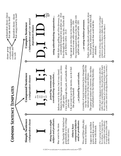 Sentence Types - d
