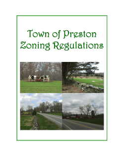 Town of Preston - Eastern Connecticut Association of REALTORS