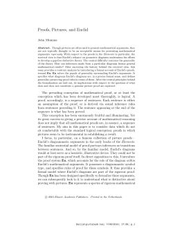 Proofs, Pictures, and Euclid