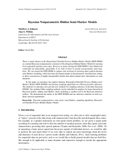 Bayesian Nonparametric Hidden Semi-Markov Models