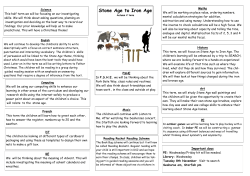 Stone Age to Iron Age