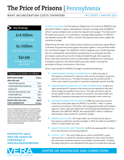 The Price of Prisons |Pennsylvania
