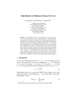 Tight Results on Minimum Entropy Set Cover