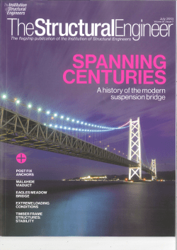 Suspension Bridges - University of Surrey