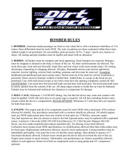 BOMBER RULES