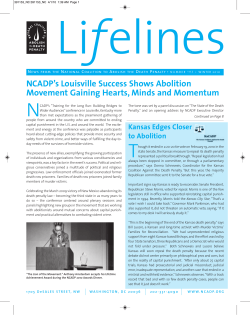 NCADP`s Louisville Success Shows Abolition Movement Gaining