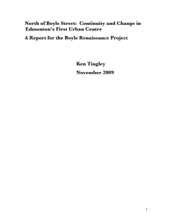 History of Boyle Street community