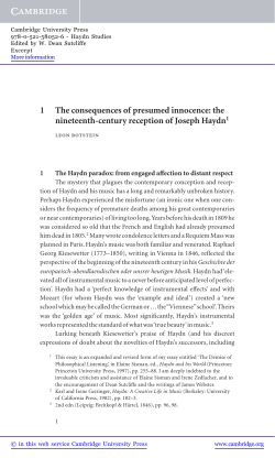 1 The consequences of presumed innocence: the - Beck-Shop
