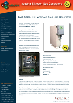 Industrial Nitrogen Gas Generators