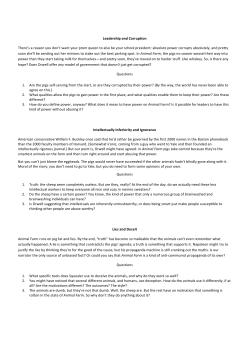 Leadership*and*Corruption* There`s`a`reason`you`don`t