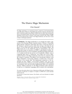 The Elusive Higgs Mechanism