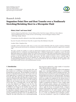 Stagnation-Point Flow and Heat Transfer over a Nonlinearly