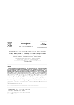 On the effect of a low viscosity asthenosphere on the temporal