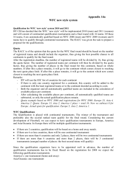 Appendix 14a WFC new style system