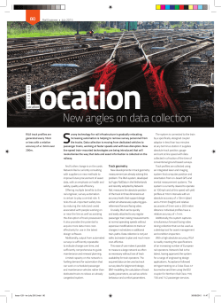 New angles on data collection