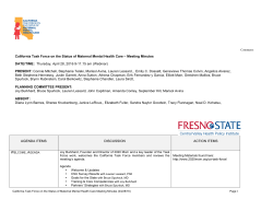California Task Force on the Status of Maternal Mental