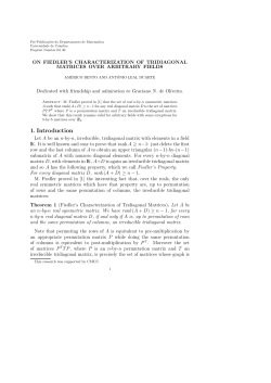 1. Introduction - Departamento de Matem&aacute;tica