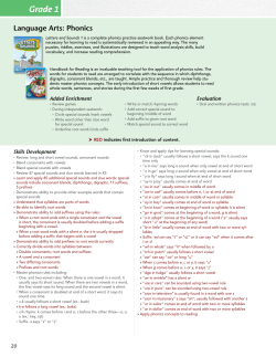 First Grade :: Abeka Book School Detailed Scope and Sequence