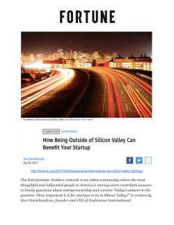 The Entrepreneur Insiders network is an online community where