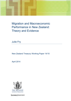 Migration and Macroeconomic Performance in New Zealand