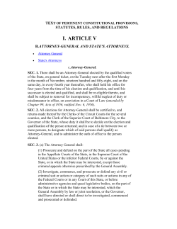 TEXT OF PERTINENT CONSTITUTIONAL PROVISIONS,