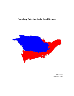 The Land Betwen Boundary