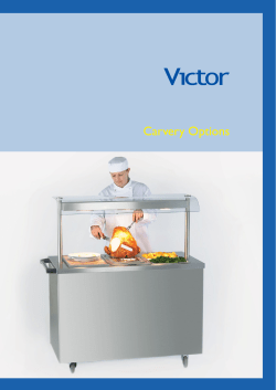 Carvery Options - Victor Manufacturing Ltd
