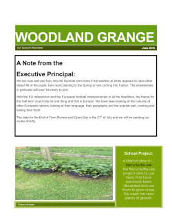 june-newsletter - Woodland Grange School
